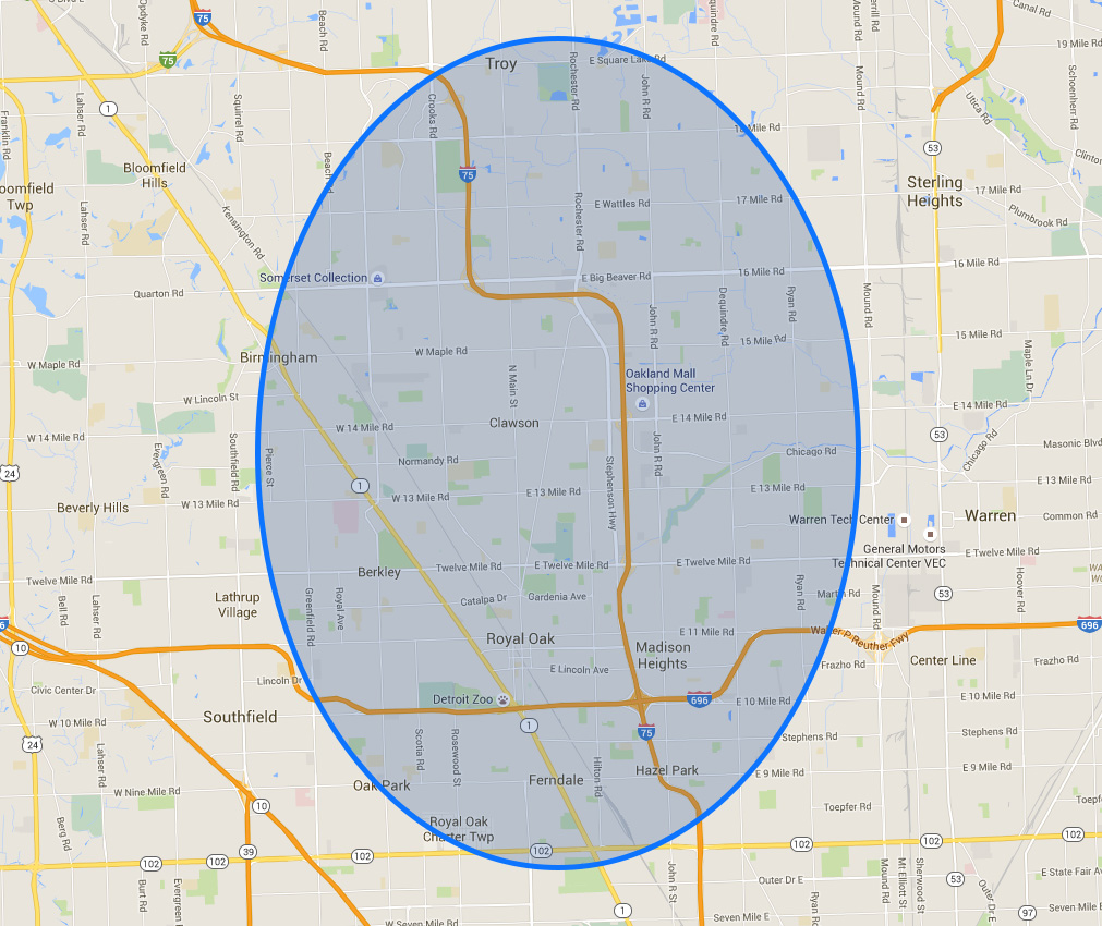 Contact Licensed Landscape Contractors - Triple J's Lawn Care - map